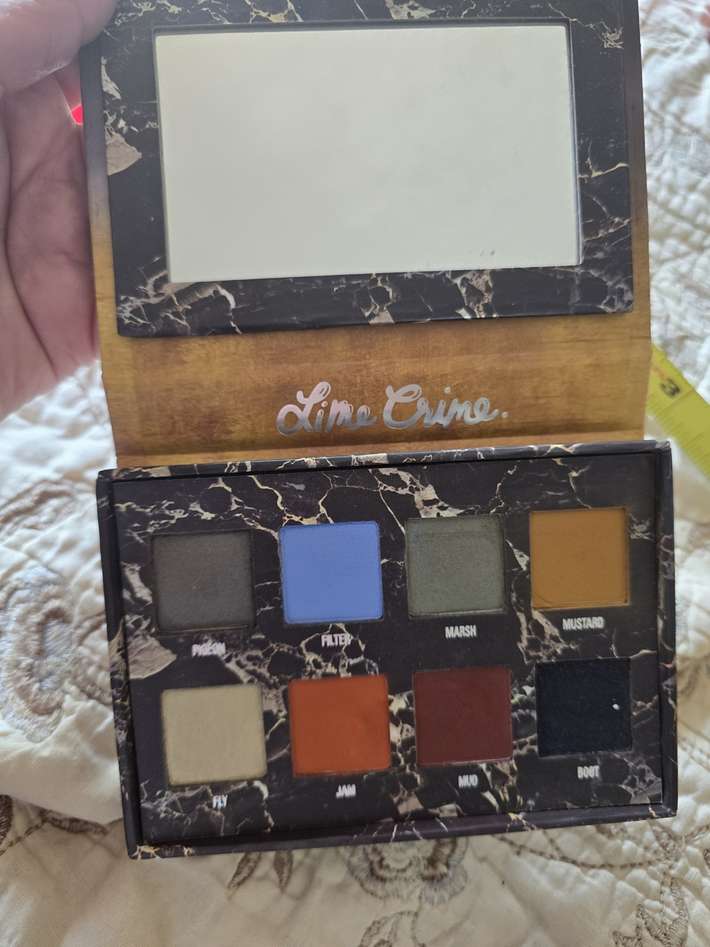 Lime Crime Mustard & Multi Eyeshadow Palette